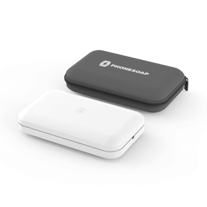 PhoneSoap Go with Custom Design (White)